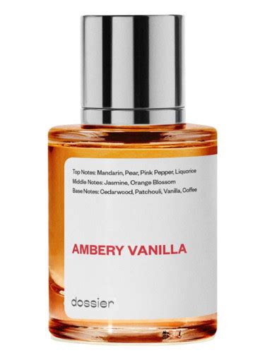 dossier perfume ambery vanilla|ysl perfume women dossier.